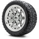 MODZ® 12" Halo Chrome Wheels & Street Tires Combo