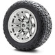 MODZ® 12" Halo Chrome Wheels & Street Tires Combo