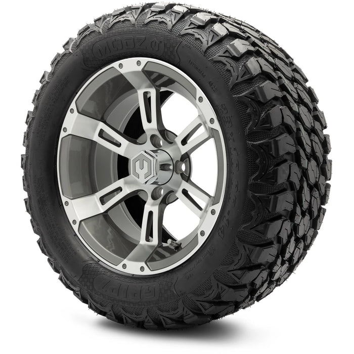 MODZ 14" Ambush Gunmetal Wheels & Off-Road Tires Combo
