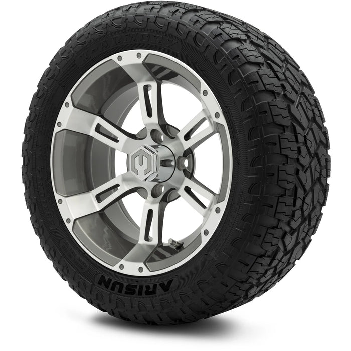 MODZ 14" Ambush Gunmetal Wheels & Off-Road Tires Combo