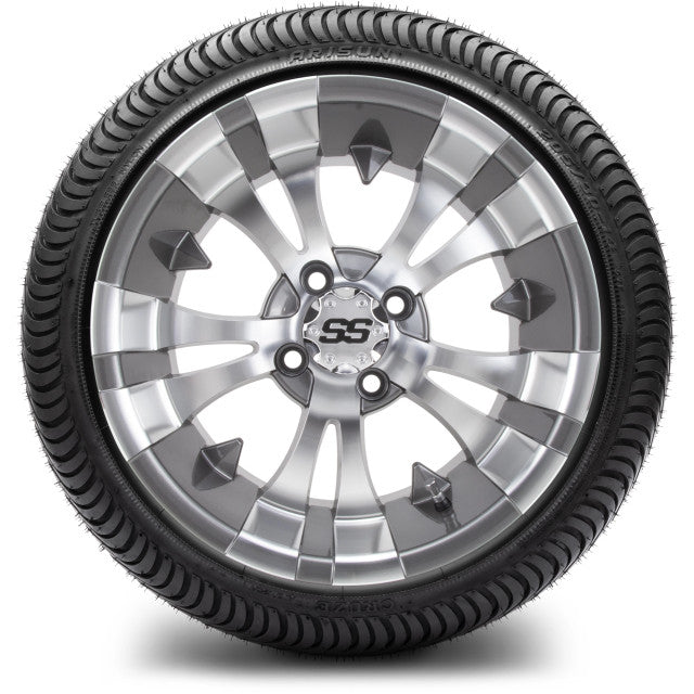 MODZ 14' Vampire Gunmetal - Tire and Wheel Combo