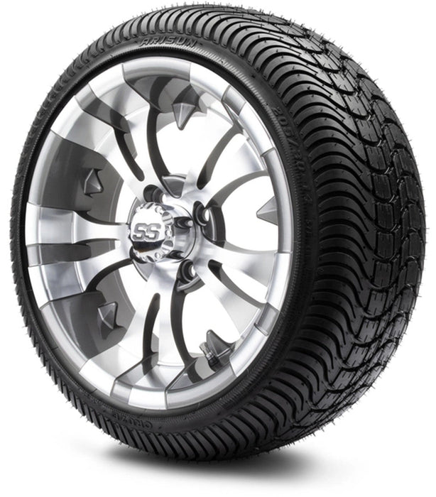 MODZ 14' Vampire Gunmetal - Tire and Wheel Combo