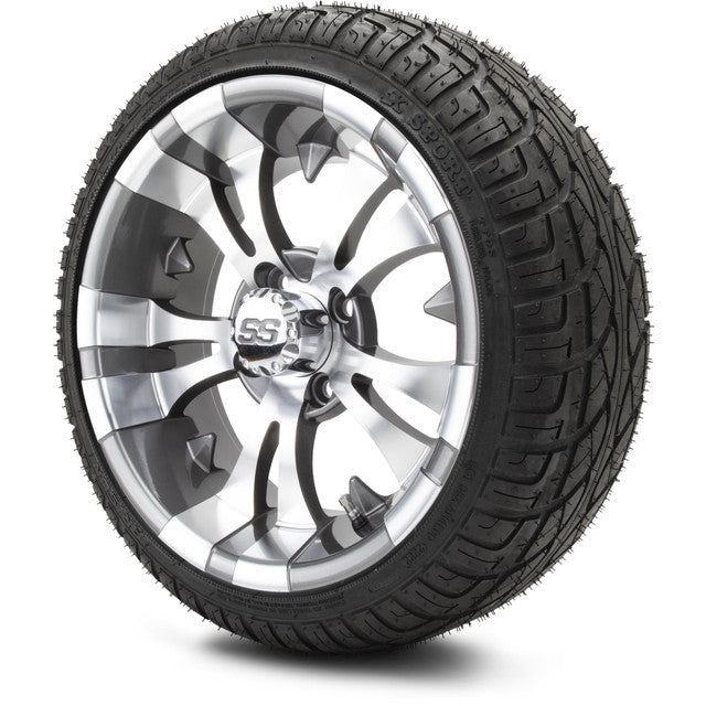 MODZ 14' Vampire Gunmetal - Tire and Wheel Combo