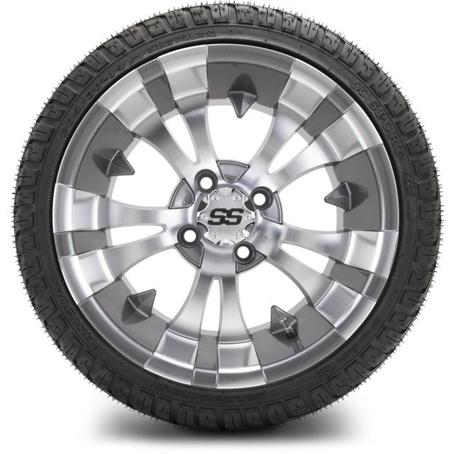 MODZ 14' Vampire Gunmetal - Tire and Wheel Combo