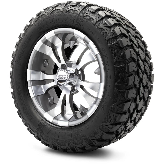 MODZ 14" Vampire Gunmetal Wheels & Off-Road Tires Combo
