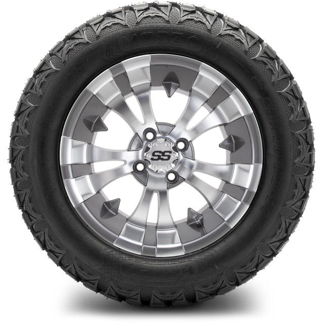 MODZ 14' Vampire Gunmetal - Tire and Wheel Combo