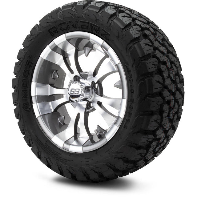 MODZ 14' Vampire Gunmetal - Tire and Wheel Combo