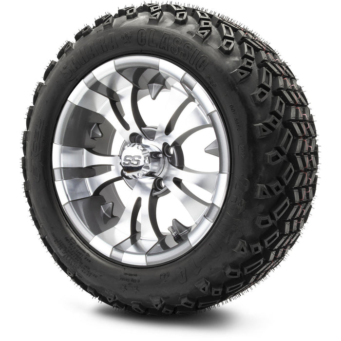 MODZ 14' Vampire Gunmetal - Tire and Wheel Combo