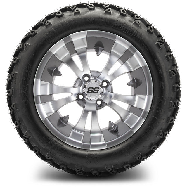 MODZ 14' Vampire Gunmetal - Tire and Wheel Combo