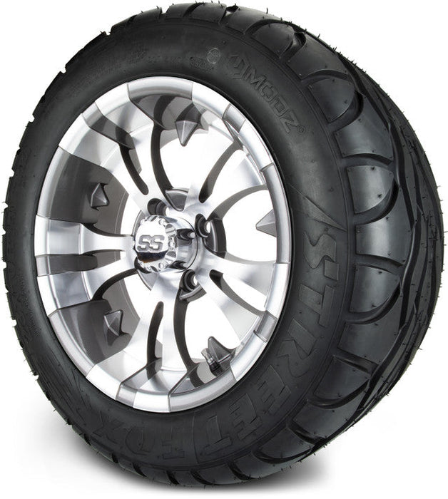 MODZ 14' Vampire Gunmetal - Tire and Wheel Combo