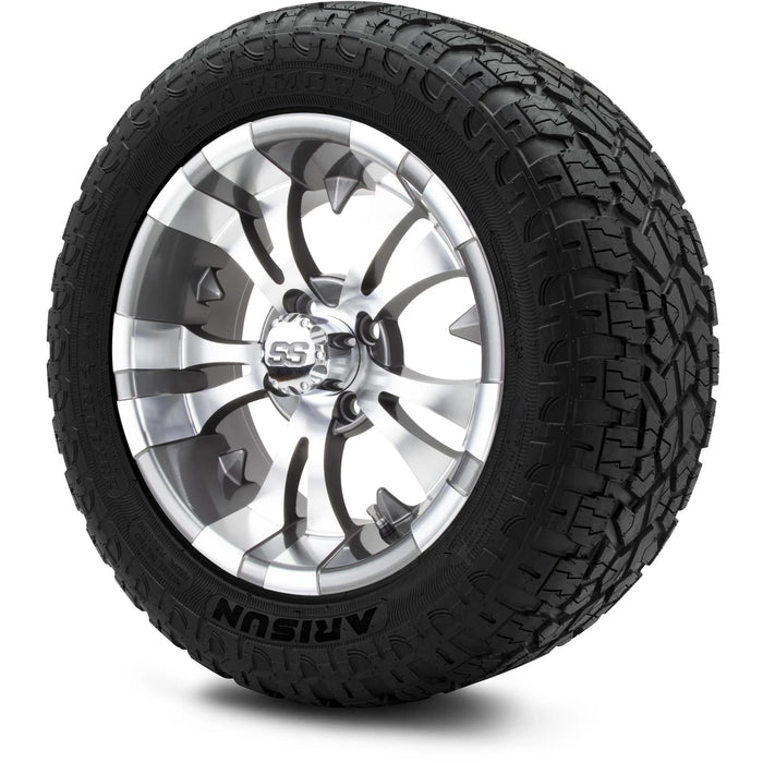 MODZ 14" Vampire Gunmetal Wheels & Off-Road Tires Combo