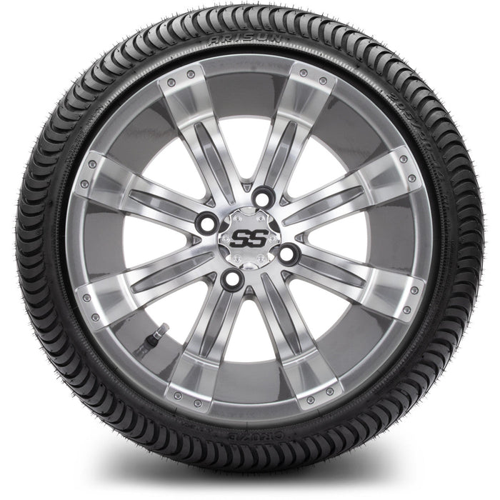 MODZ 14' Tempest Gunmetal - Tire and Wheel Combo