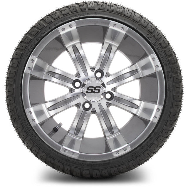 MODZ 14' Tempest Gunmetal - Tire and Wheel Combo