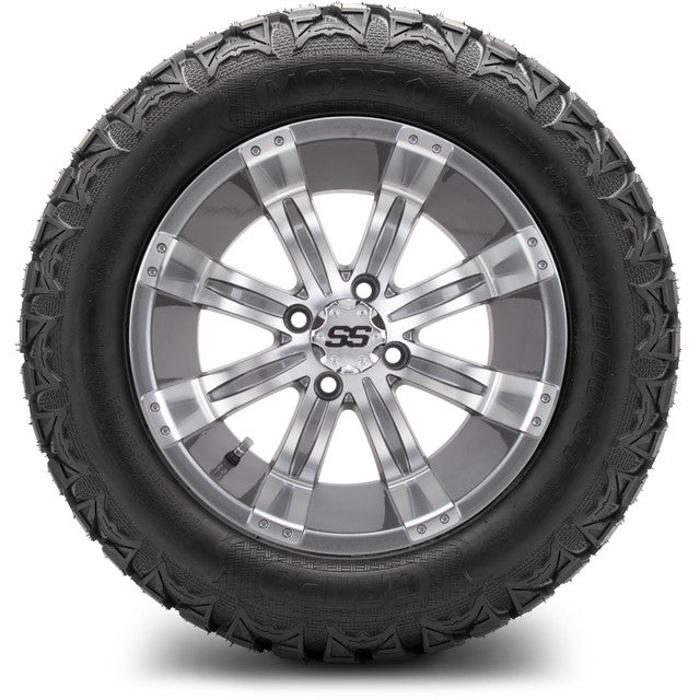 MODZ 14' Tempest Gunmetal - Tire and Wheel Combo