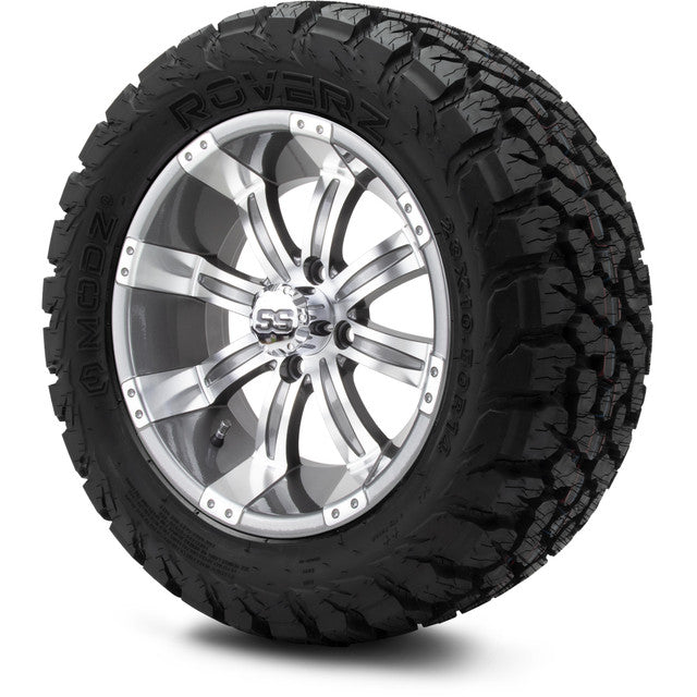 MODZ 14' Tempest Gunmetal - Tire and Wheel Combo