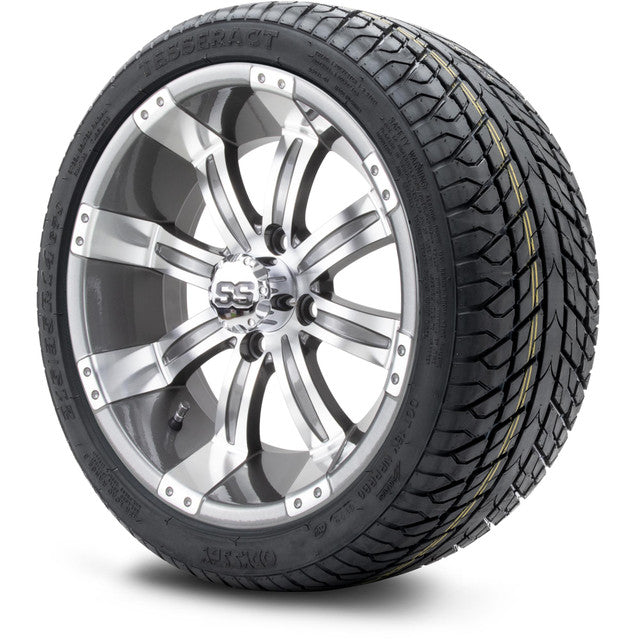 MODZ 14' Tempest Gunmetal - Tire and Wheel Combo