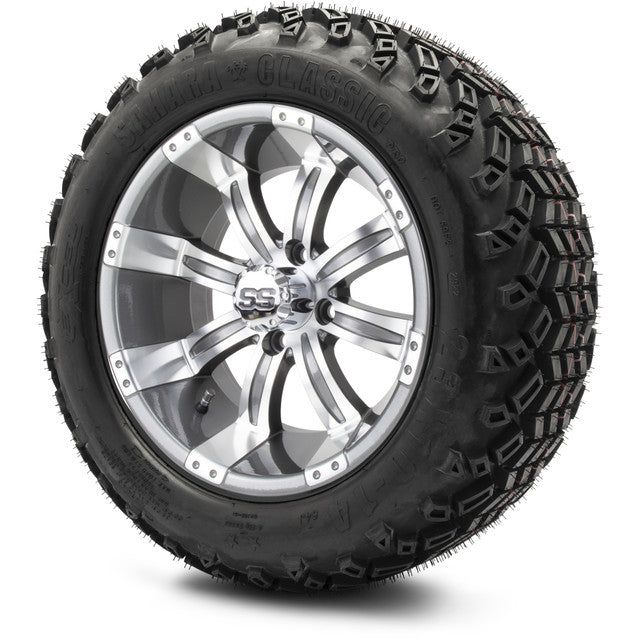 MODZ 14' Tempest Gunmetal - Tire and Wheel Combo
