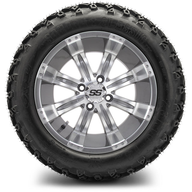 MODZ 14' Tempest Gunmetal - Tire and Wheel Combo