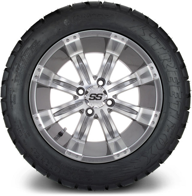 MODZ 14' Tempest Gunmetal - Tire and Wheel Combo