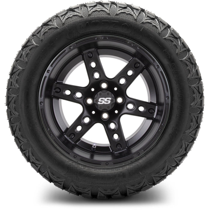 MODZ 14' Reef Matte Black - Tire and Wheel Combo