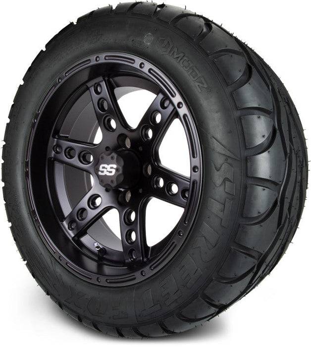 MODZ 14' Reef Matte Black - Tire and Wheel Combo
