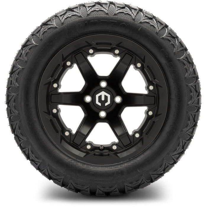 MODZ 14' Gladiator Matte Black - Tire and Wheel Combo
