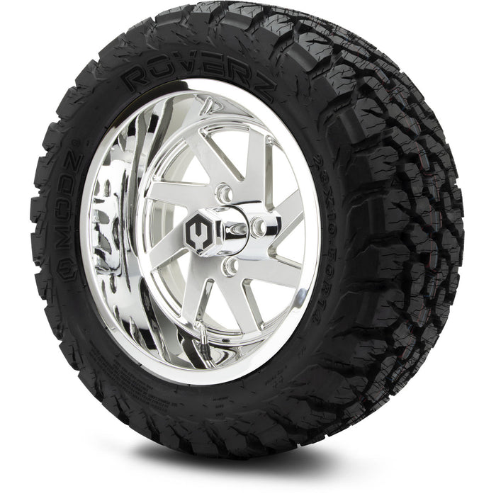 MODZ 14' Fury Chrome - Tire and Wheel Combo