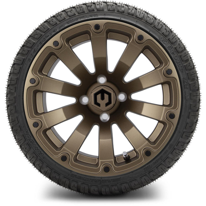 MODZ 14' Bomber Matte Bronze - Tire and Wheel Combo