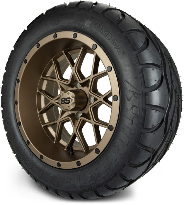 MODZ 14' Vortex Matte Bronze - Tire and Wheel Combo