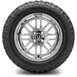 MODZ 14" Mayhem Chrome Wheels & Off-Road Tires Combo