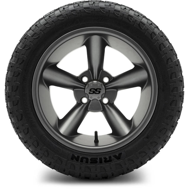 MODZ 14" Godfather Gunmetal Wheels & Off-Road Tires Combo