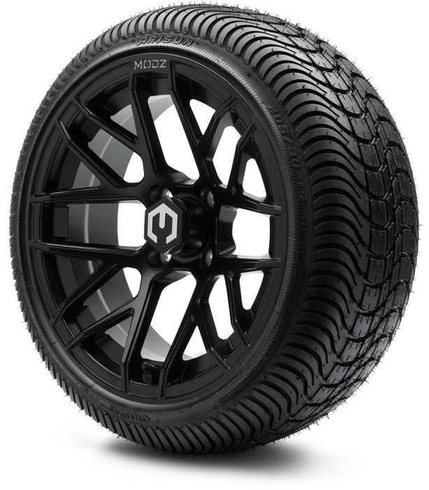 MODZ 14'Matrix Matte Black - Tire and Wheel Combo