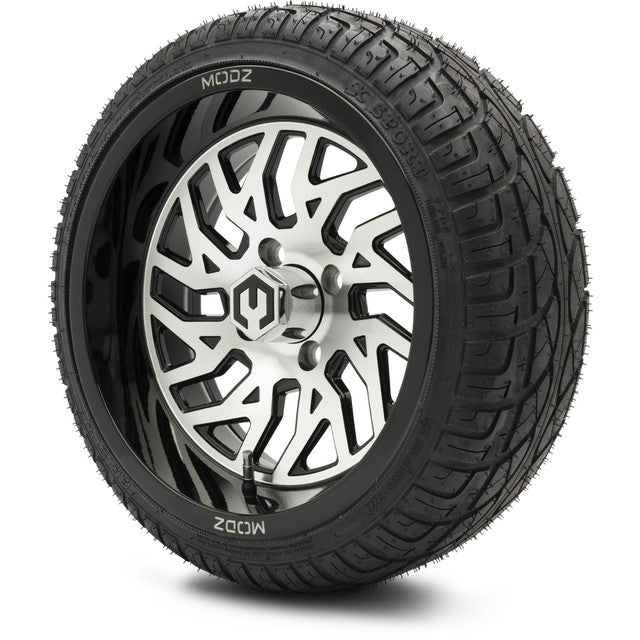 MODZ 14' Carnage Machined Black - Tire and Wheel Combo