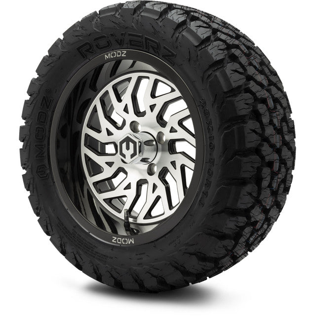MODZ 14' Carnage Machined Black - Tire and Wheel Combo