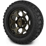 MODZ 14" Militia Bronze Wheels & Off-Road Tires Combo