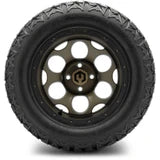 MODZ 14" Militia Bronze Wheels & Off-Road Tires Combo