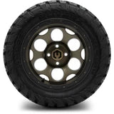 MODZ 14" Militia Bronze Wheels & Off-Road Tires Combo