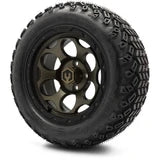 MODZ 14" Militia Bronze Wheels & Off-Road Tires Combo