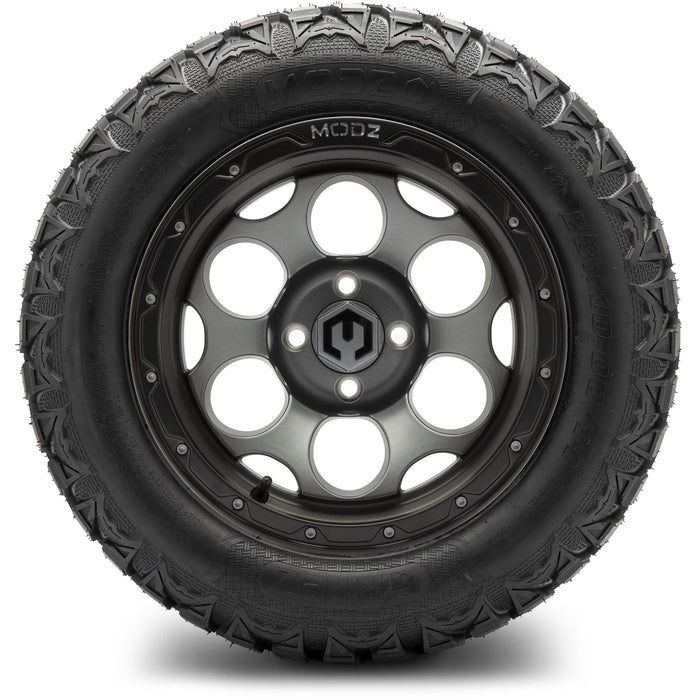 MODZ 14" Militia Gunmetal Wheels & Off-Road Tires Combo