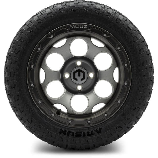 MODZ 14" Militia Gunmetal Wheels & Off-Road Tires Combo