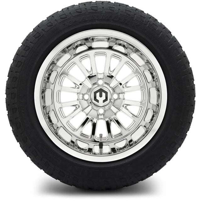 MODZ® 14" Assassin Chrome Wheels & Off-Road Tires Combo