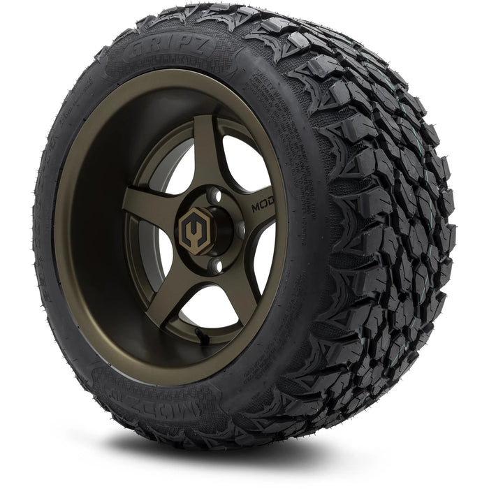 MODZ 14" Maverick Matte Bronze Wheels & Off-Road Tires Combo