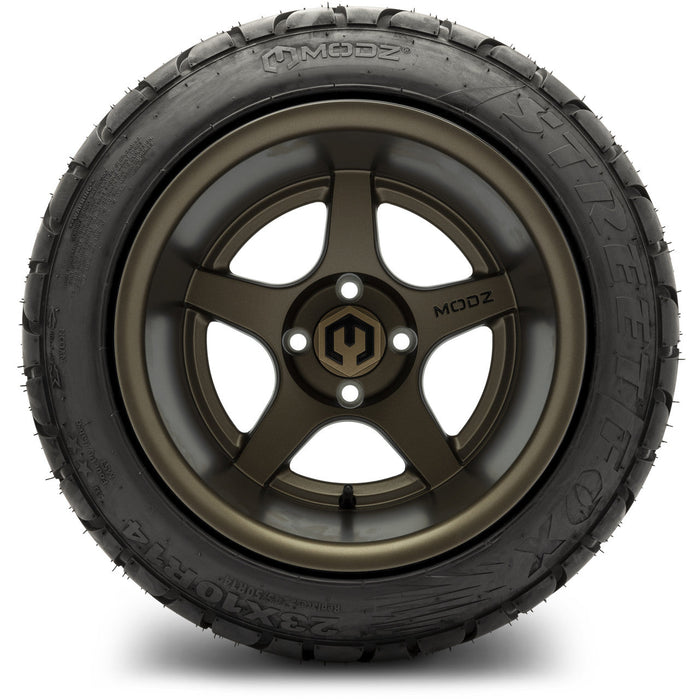 MODZ 14' Maverick Matte Bronze - Tire and Wheel Combo