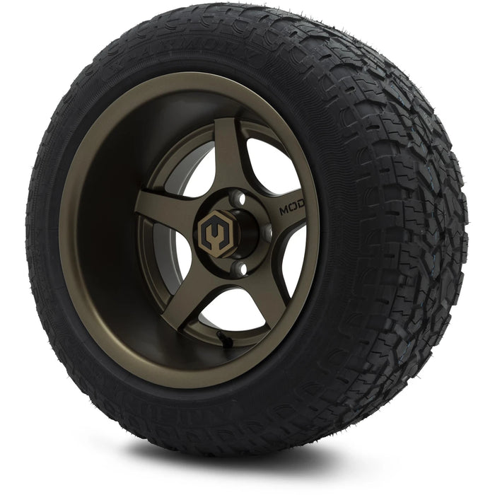 MODZ 14" Maverick Matte Bronze Wheels & Off-Road Tires Combo