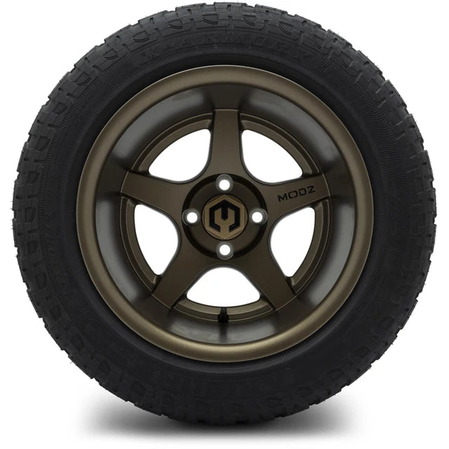 MODZ 14" Maverick Matte Bronze Wheels & Off-Road Tires Combo