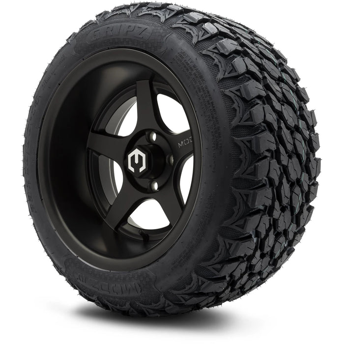 MODZ 14" Maverick Matte Black Wheels & Off-Road Tires Combo