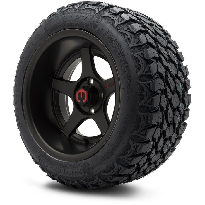 MODZ 14' Maverick Matte Black - Tire and Wheel Combo