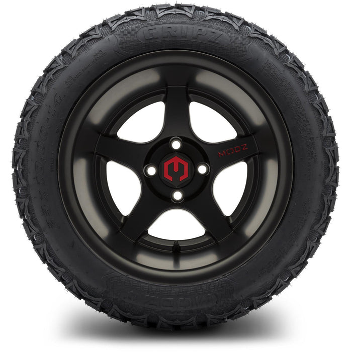 MODZ 14' Maverick Matte Black - Tire and Wheel Combo