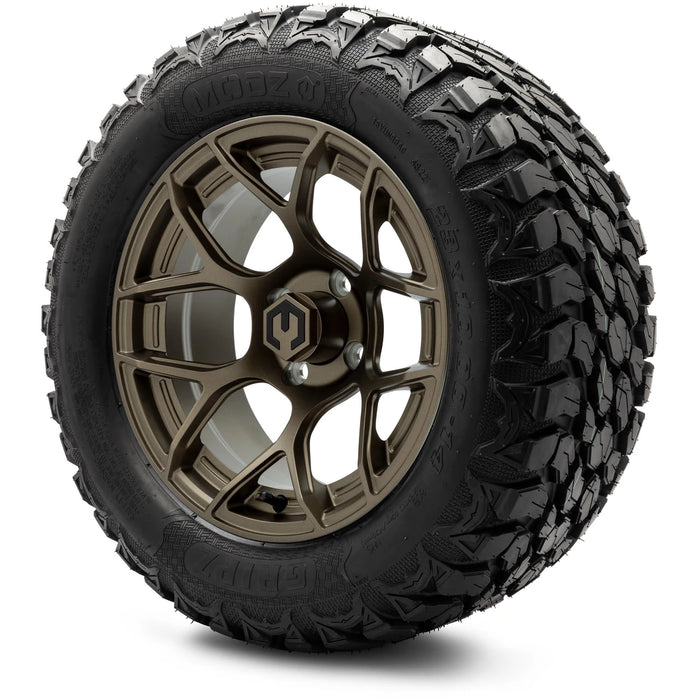 MODZ 14" Renegade Matte Bronze Wheels & Off-Road Tires Combo