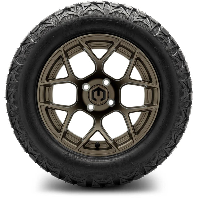 MODZ 14" Renegade Matte Bronze Wheels & Off-Road Tires Combo